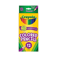 Crayola 12 Pack Colored Pencils