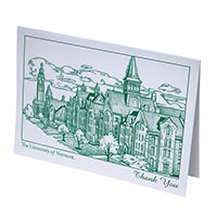 University Row Thank You Boxed Note Cards