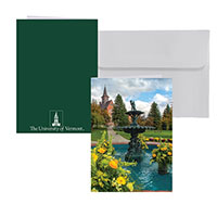 Old Mill Fountain Photo Card