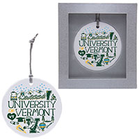 Julia Gash UVM Campus Ornament