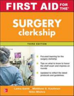 First Aid For The Surgery Clerkship (SKU 124727271183)
