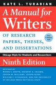 Manual For Writers Of Research Papers, Theses, Etc - cover photo