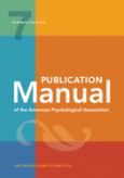 Publication Manual (Pa) - cover photo