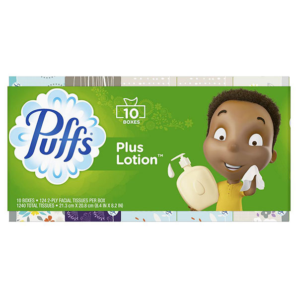 Puffs Plus Lotion Tissues