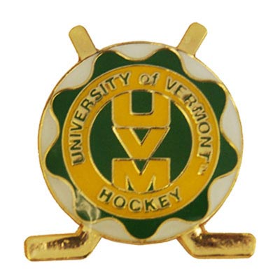 Hockey Double Stick UVM Pin (SKU 103971211079)