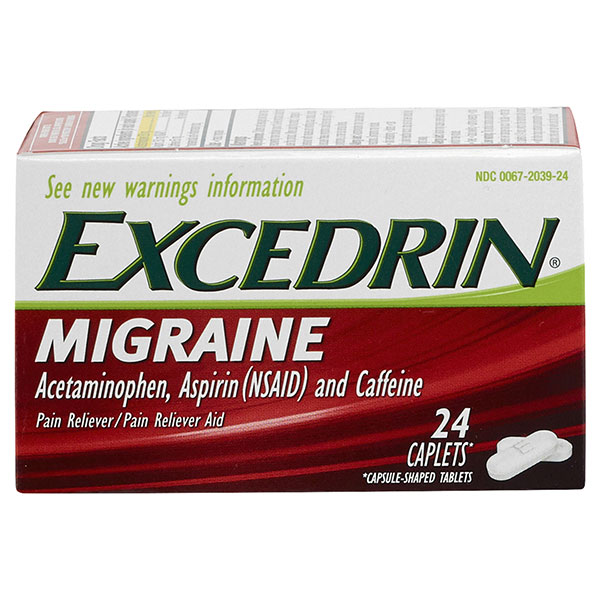 Excedrin Migraine 24 Caplets (SKU 107033281288)
