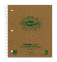 ENVIRO-NOTES RECYCLED WIREBOUND NOTEBOOK