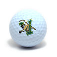 GOLF BALL THREE PACK (WHITE/FOREST/YELLOW)