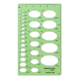 Image of Isometric Ellipse Template