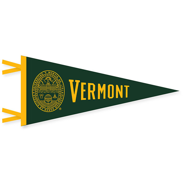 4" x 9" VERMONT SEAL PENNANT (SKU 112693351084)