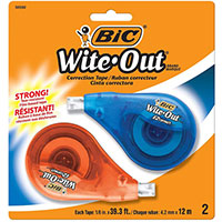 Bic Wite-Out Tape 2Pk