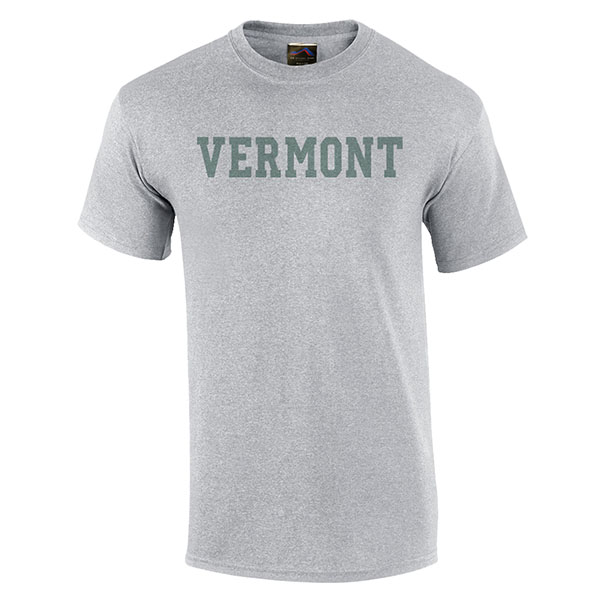 Made In The USA Faded Vermont Tee