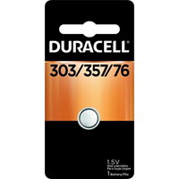Duracell 303/357/76 Battery