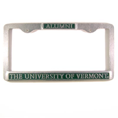 Pewter Alumni License Plate Frame
