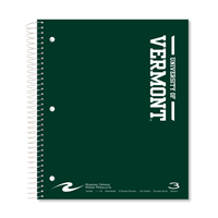 Notebook 3 Subject University Of Vermont Spellout