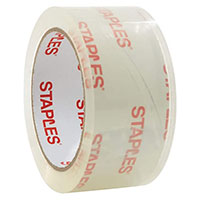 Staples Brand Clear Packing Tape
