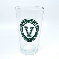 Pint Glass Big V Spellout