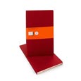 MOLESKINE CAHIER COLLECTION RULED NOTEBOOK -  red