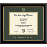 Embossed Onyx Gold Diploma Frame