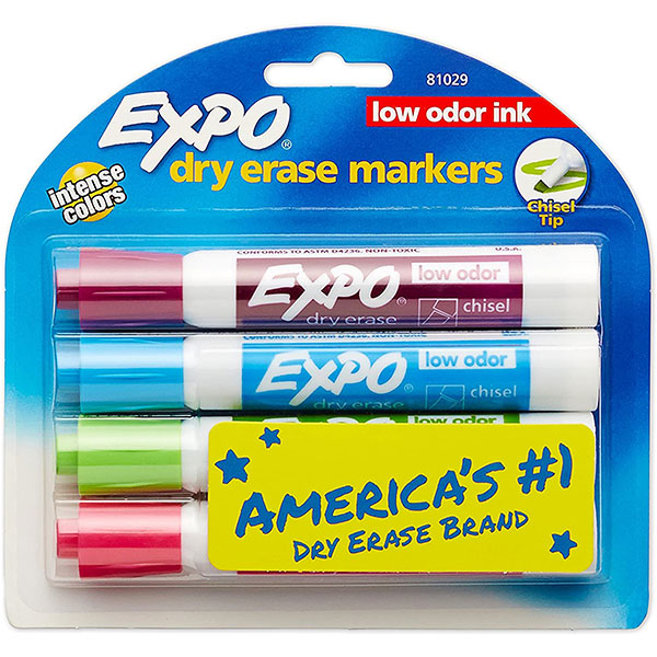 Expo Dry Erase Markers Fashion Colors (SKU 121301151270)