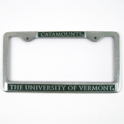 Pewter Catamounts License Plate Frame (SKU 122117391248)