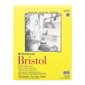 STRATHMORE BRISTOL PAD SMOOTH 300 SERIES 11X14