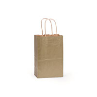 Gift Bag - Plain Kraft Small