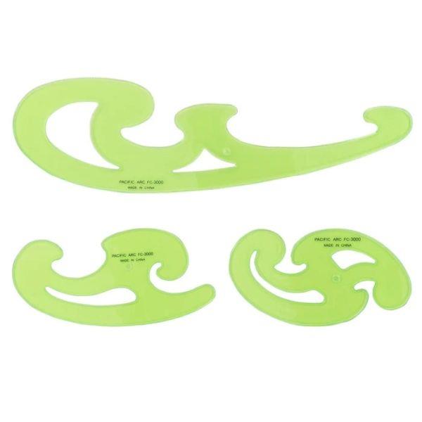 Image of French Curve Set Of 3 (SKU 123317411261) Image of French Curve Set Of 3 (SKU 123317411261)
