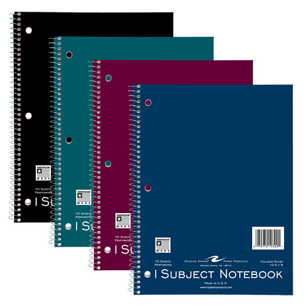 Roaring Springs Value Wirebound Notebook (SKU 123763531258)