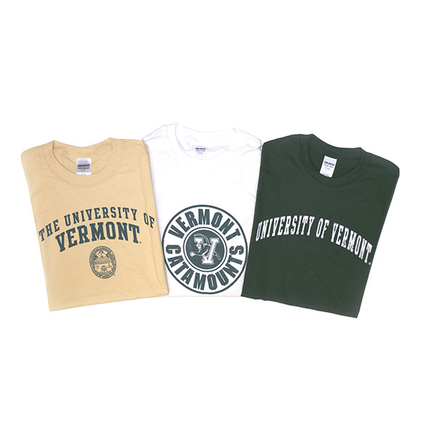 Basics Line T-Shirt 3 Pack Gold/Forest/White