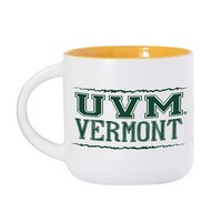 UVM Gold In/White Out Bistro Mug