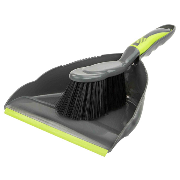 Home Basics Dustpan With Brush