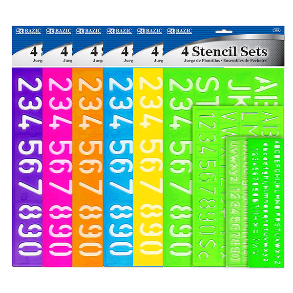 Bazic Stencil Multi-Pack (SKU 124730071261)