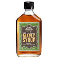 Flask-Shaped Bottle Maple Syrup
