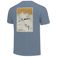 IMAGE ONE VERMONT SCENIC SKI COUNTRY T-SHIRT
