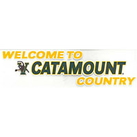 Welcome To Catamount Country Color Shock Decal