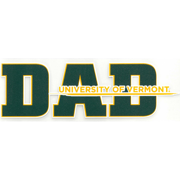 Dad University Of Vermont Color Shock Decal (SKU 125491531085)