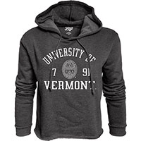 BLUE 84 UNIVERSITY OF VERMONT CROPPED HOODIE