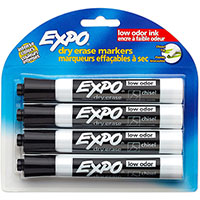 Expo Dry Erase Markers Black