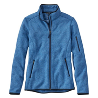 Image of L.L. Bean Women's LCOM Sweater Fleece Full Zip Jacket