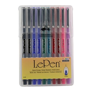 Uchida Le Pen Set Basic Color 10Pk - main view