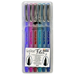 Uchida Le Pen Flex Set Jewel Tone 6Pk - main view