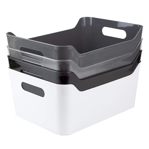 plastic storage containers with handles