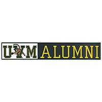 Alumni UVM V/Cat Static Cling Strip