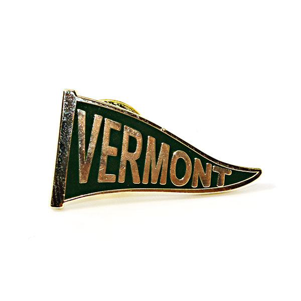 Vermont Pennant Lapel Pin (SKU 127069211079)