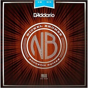 D'addario Nb Light Acoustic Strings - main view
