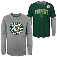 Outerstuff 3-In-1 Vermont V/Cat T-Shirt Combo