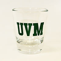 Shot Glass With UVM