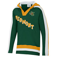 Champion Youth Super Fan Diagonal Vermont Hockey Sweatshirt
