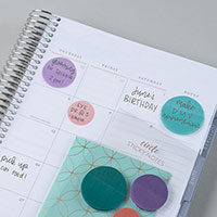 Erin Condren Circle Sticky Notes